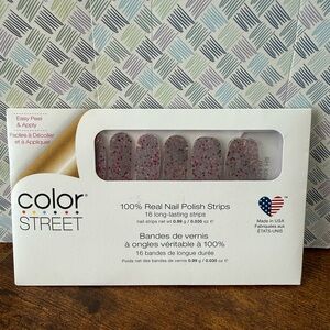 Color Street Press-On Nails - Pink Glitter